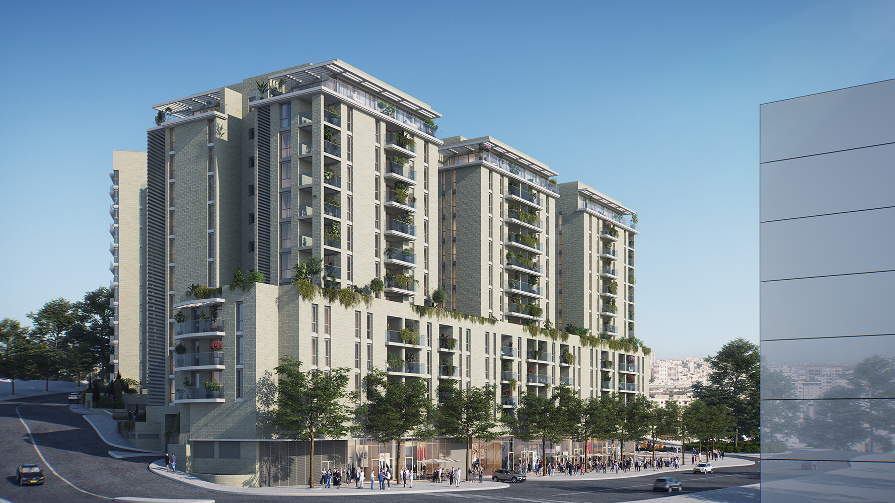 الشقق السكنية